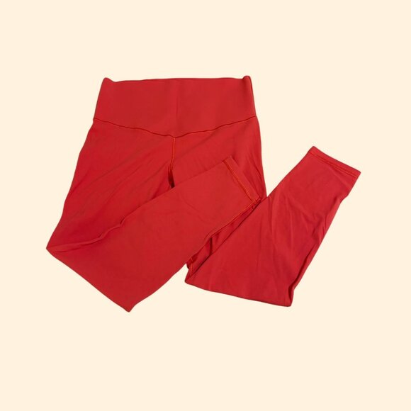 OFFLINE by Aerie Real Me Xtra High Waisted Hold Up! Leggings, Orange, Size L - Picture 1 of 3